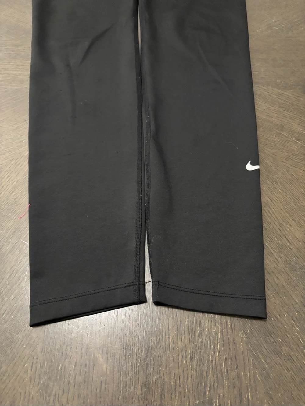 Nike Black Girls' Athletic Leggings with Swoosh
